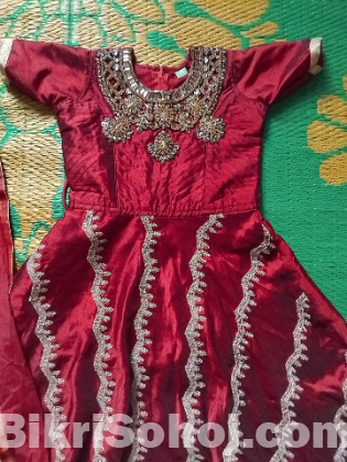 Anarkali-style Party Gown